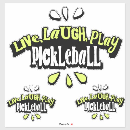 Pickleball Quote Sticker (Vel)