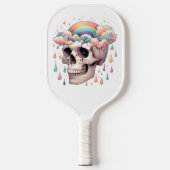 Pickleball Racket met Regenboogdroom (Voorkant)