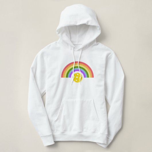 pickleball regenboog hoodie (Design voorkant)