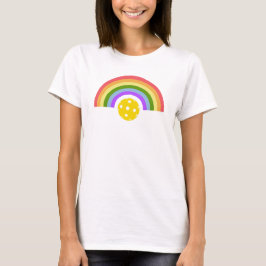 pickleball regenboog t-shirt