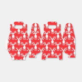 Pickleball Reindeers Merry 🎁 kerst Bedankdoosjes (Uitgevouwen)