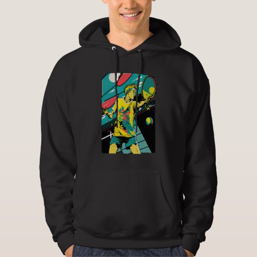 Pickleball Retirement Appreciation Pop Style Pickl Hoodie (Voorkant)
