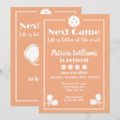 Pickleball Retirement Life is beter aan het hof Kaart (Voorkant / Achterkant)