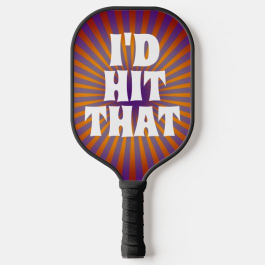 PICKLEBALL RETRO GRAPPIG IS DIE PADDLE GERAAKT (Voorkant)