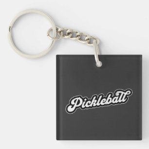Pickleball Retro Sleutelhanger