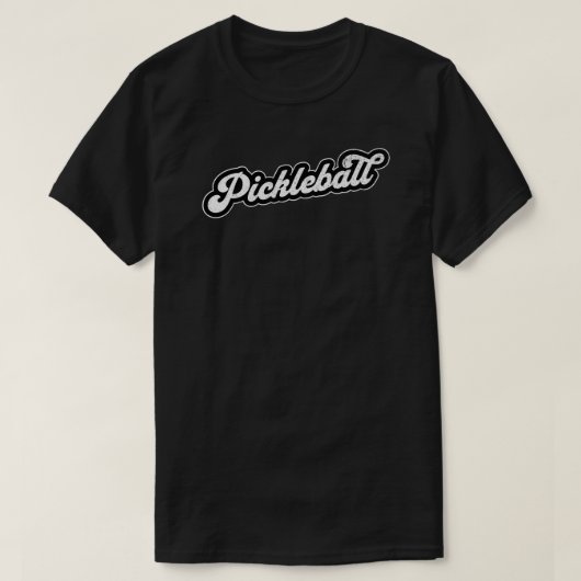 Pickleball Retro T-shirt (Design voorkant)