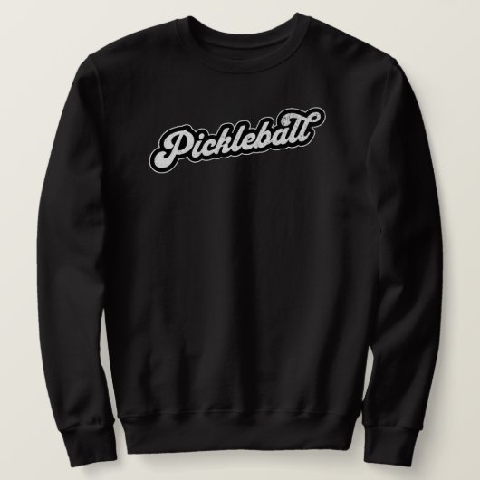 Pickleball Retro Trui (Design voorkant)