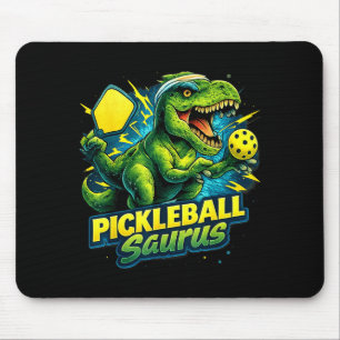Pickleball rex dinosaurus grappige pickleball spel muismat
