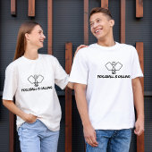 Pickleball Roept Koppel T-shirt