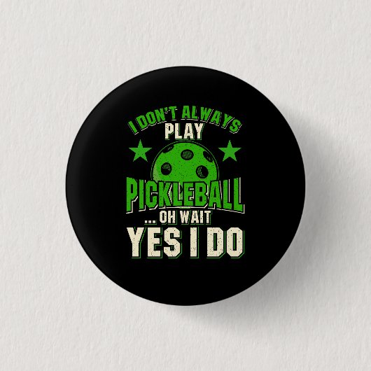 Pickleball Ronde Button 3,2 Cm (Voorkant)