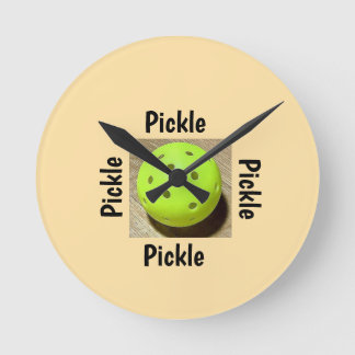 Pickleball ronde klok