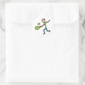 Pickleball Ronde Sticker (Tas)