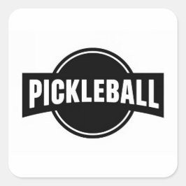 Pickleball ronde stickers