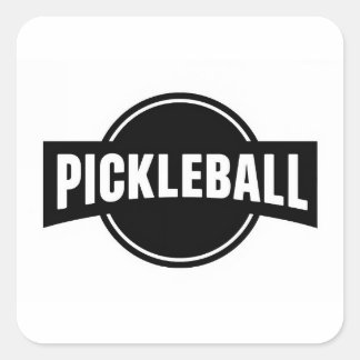 Pickleball ronde stickers