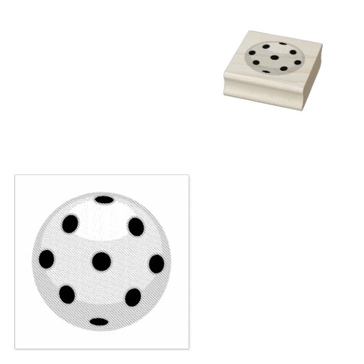 Pickleball Rubberstempel (Gestempeld)