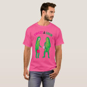 Pickleball s Zoet En Zuur T-shirt (Voorkant volledig)