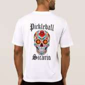 Pickleball Sacario T-shirt (Achterkant)