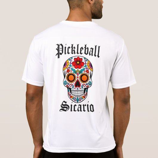 Pickleball Sacario T-shirt (Achterkant)