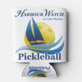 Pickleball & Sailboat Combo T-shirt - Personeel Blikjeskoeler (Achterkant)