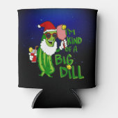 Pickleball Santa Big Dill Blikjeskoeler (Voorkant)