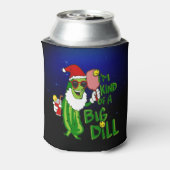 Pickleball Santa Big Dill Blikjeskoeler (Blikje Achterkant)