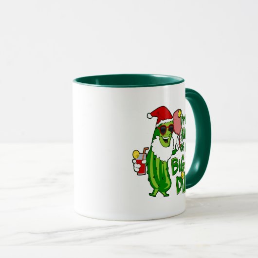 Pickleball Santa Big Dill Mok (Voorkant rechts)