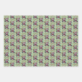 Pickleball Santa Claus Christmas Inpakpapier Vel (Voorkant 2)