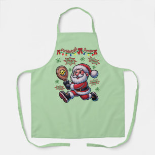 Pickleball Santa Claus Christmas Schort
