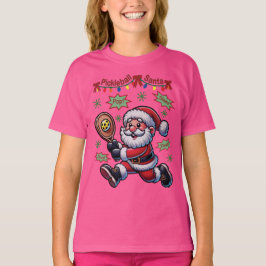 Pickleball Santa Claus Christmas T-shirt