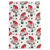 Pickleball Santa Medium Cadeauzakje (Achterkant)