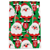 Pickleball Santa Medium Cadeauzakje (Voorkant)