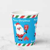 Pickleball 🎅 Santa Papieren Bekers (Voorkant)