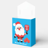 Pickleball 🎅 Santa tent Favor Box Bedankdoosjes (Geopend)