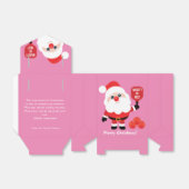 Pickleball 🎅 Santa tent Favor Box Bedankdoosjes (Uitgevouwen)