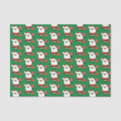 Pickleball 🎅    SantaTissue Paper Tissuepapier (Voorkant)