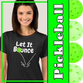 Pickleball Serve Laat het groen gepersonaliseerd s T-shirt