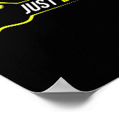 Pickleball Shirt, Grappig drink het gewoon Pickleb Poster (Hoek)