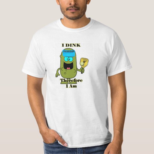 Pickleball-Shirt: Ik denk dus dat ik T-shirt (Voorkant)