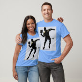 PICKLEBALL SILHOUET-AANVAL T-SHIRT (Unisex)
