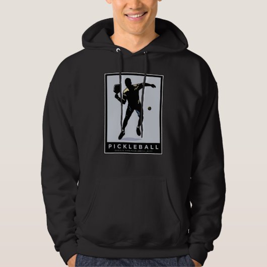 PICKLEBALL SILHOUET CLASSIC HOODIE (Voorkant)
