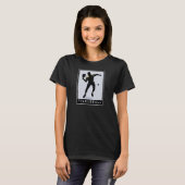 PICKLEBALL SILHOUET CLASSIC T-SHIRT (Voorkant volledig)