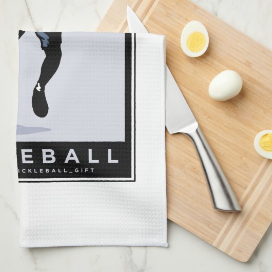 PICKLEBALL SILHOUET CLASSIC THEEDOEK (Quarter Fold)