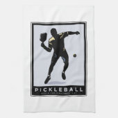 PICKLEBALL SILHOUET CLASSIC THEEDOEK (Verticaal)