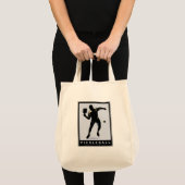 PICKLEBALL SILHOUET CLASSIC TOTE BAG (Voorkant (product))