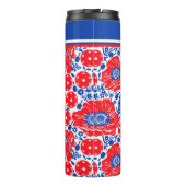 Pickleball Sipper, aangepaste tekst Thermosbeker (Achterkant)