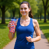 Pickleball Sipper, aangepaste tekst Thermosbeker