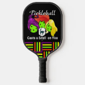 Pickleball Sister Witches Halloween Paddle (Voorkant)