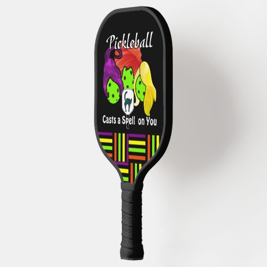 Pickleball Sister Witches Halloween Paddle (Links)