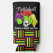 Pickleball Sister Witches Halloween Seltzer Blikjeskoeler (Achterkant)