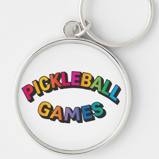 Pickleball Sleutelhanger (Voorkant)